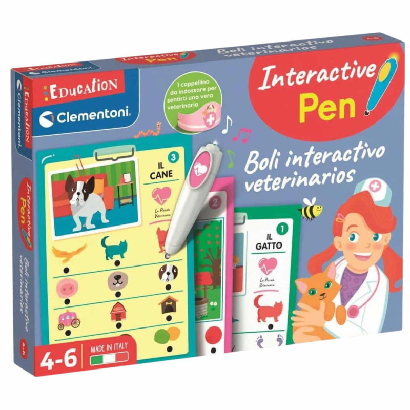Imagen juego educativo boli interactivo veterinaria cleme
