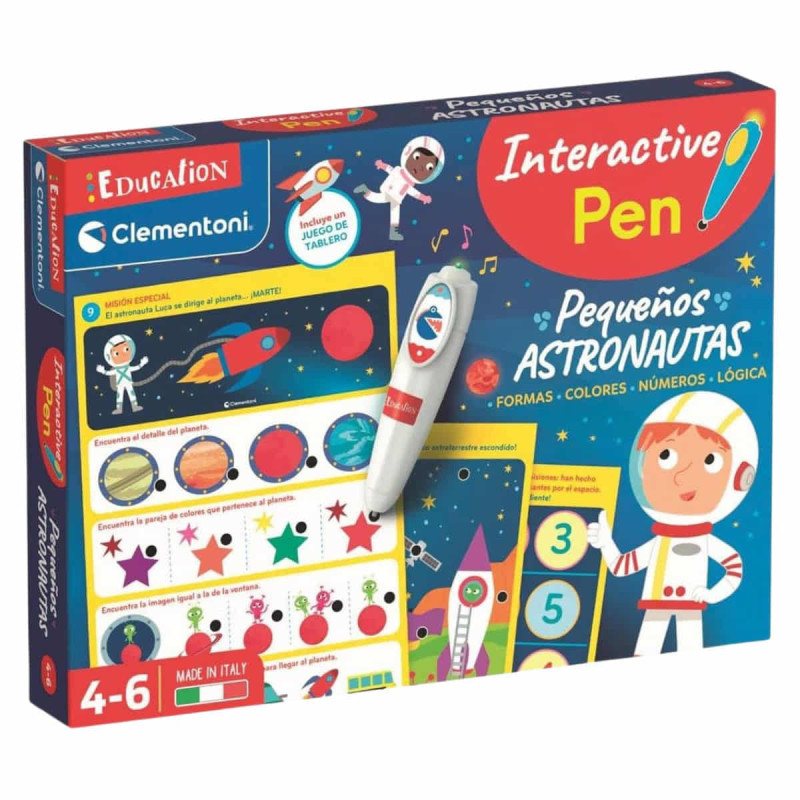Imagen juego educativo boli interactivo astronauta clemen