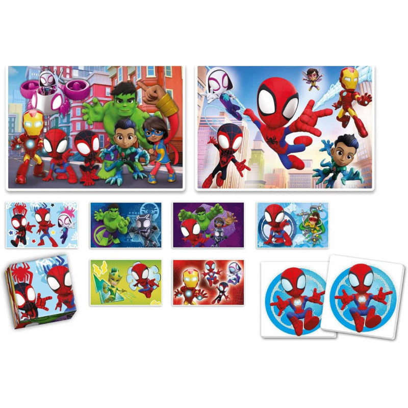 Edukit Spidey 4 en 1 de Clementoni para Niños - hipergol.com