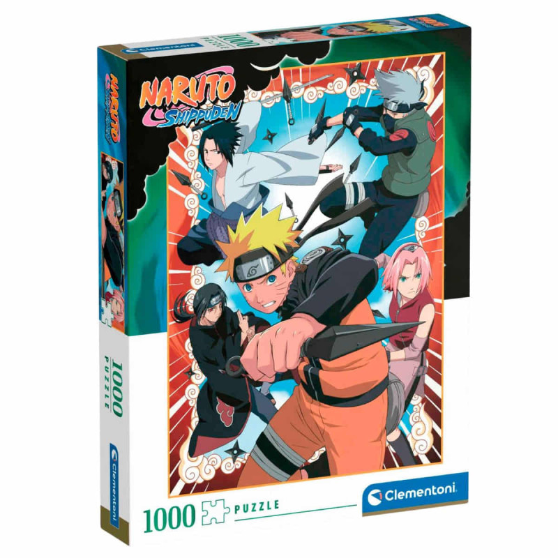 Imagen puzzle naruto ataque 1000 piezas clementoni