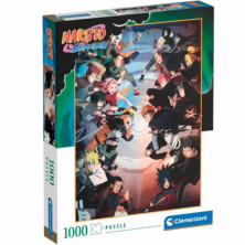 Imagen puzzle naruto combate 1000 piezas clementoni