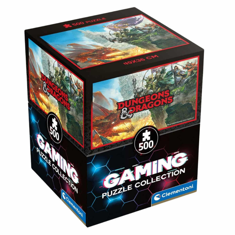 Imagen puzzle cube dungeons & dragons 500 piezas clemen