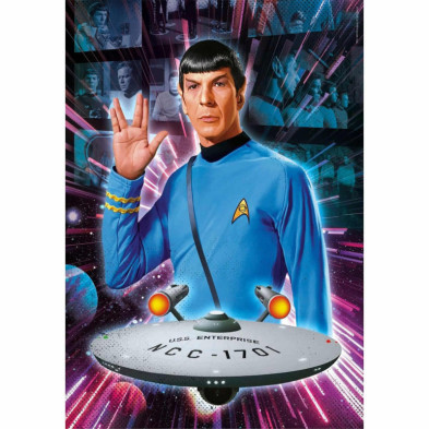imagen 1 de puzzle star trek 500 piezas clementoni