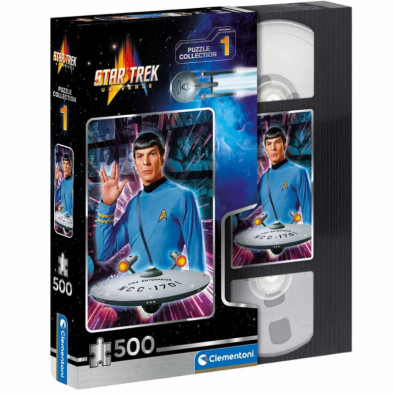 imagen 2 de puzzle star trek 500 piezas clementoni