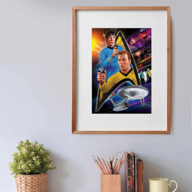 imagen 2 de puzzle star trek 500 piezas clementoni
