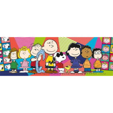 imagen 1 de puzzle snoopy peanuts 1000 piezas panorama cleme