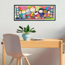 imagen 2 de puzzle snoopy peanuts 1000 piezas panorama cleme