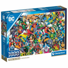 Imagen puzzle dc comics 1000 piezas compact box impossibl