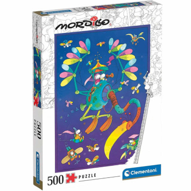 Imagen puzzle mordillo el viaje 500 piezas clementoni