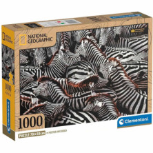 PUZZLE ZEBRAS NATIONAL GEOGRAPHIC 1000 PIEZAS C