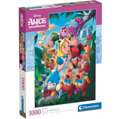Imagen puzzle alicia en el país de las maravilla 1000 pie