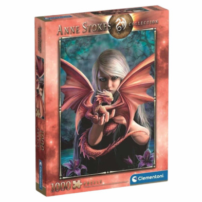 Imagen puzzle dragonkin anne stokes 1000 piezas clementon