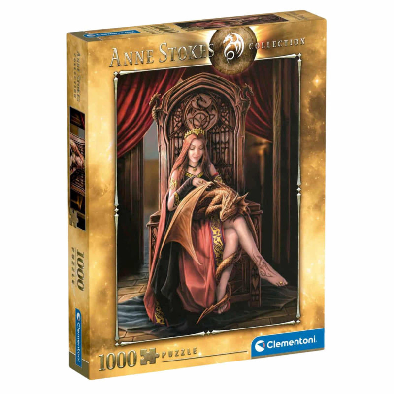 Imagen puzzle friends forever anne stokes 1000 piezas cle
