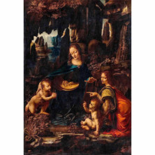 imagen 1 de puzzle la virgen de las rocas 1000 piezas clemento