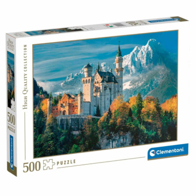 Imagen puzzle castillo neuschwanstein 500 piezas clemento