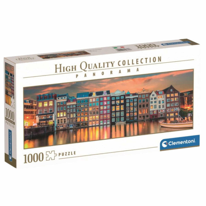 Imagen puzzle amsterdam brillante 1000 piezas panorama