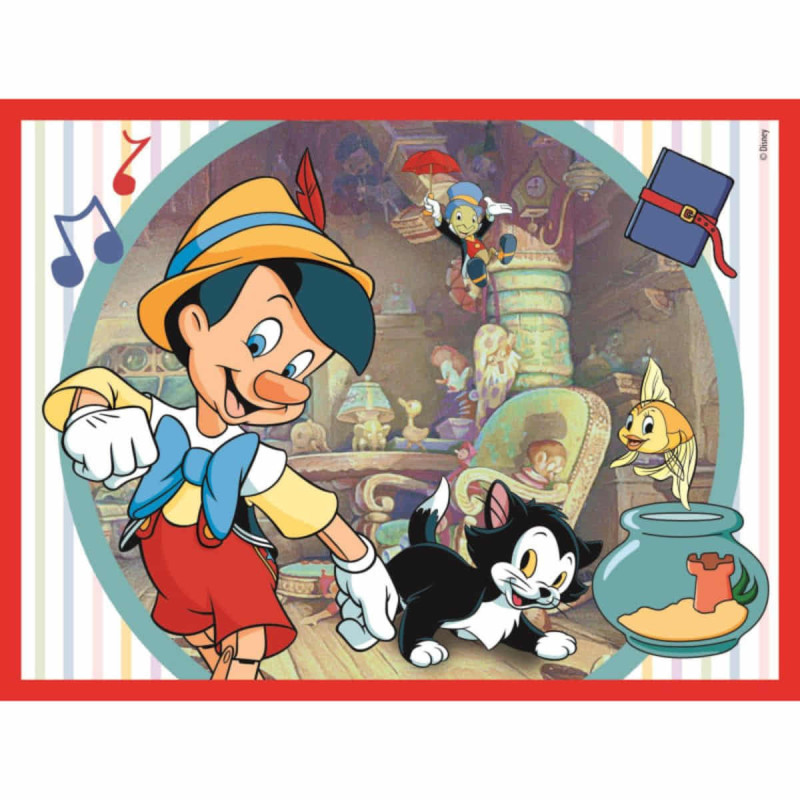 Puzle Infantil Clementoni Disney Clásicos 12 Cubos - hipergol.com