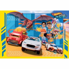 imagen 1 de puzle hotwheels 30 piezas clementoni
