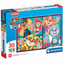 Imagen puzle paw patrol 30 piezas clementoni