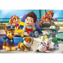 imagen 1 de puzle maxi paw patrol 104 piezas clementon