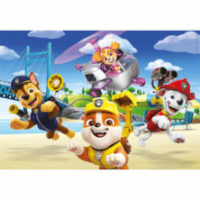 imagen 2 de puzle paw patrol 2x60 piezas clementoni