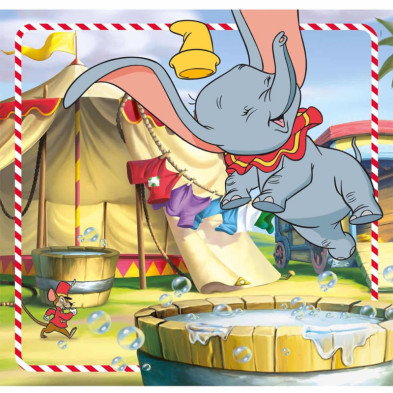imagen 3 de puzle clásicos disney 3x48 piezas clementoni