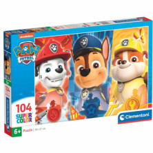 Imagen puzle paw patrol 104 piezas clementoni