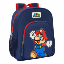 Imagen mochila super mario world 38cm apadtable a carro
