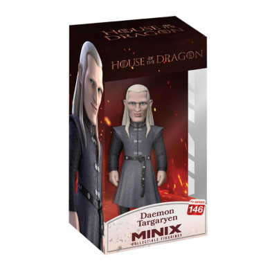 imagen 1 de figura minix daemon targaryen 12 cm la casa del