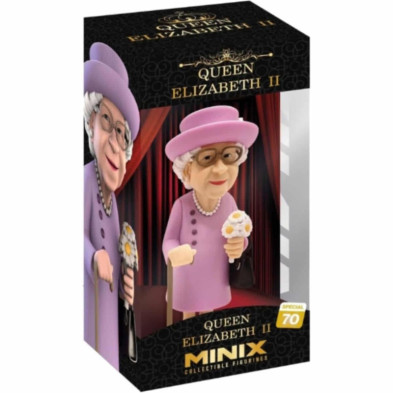 imagen 3 de figura minix reina elizabeth ii 12 cm