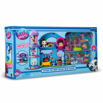 imagen 1 de casa deluxe littlest pet shop playset
