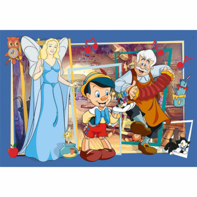 imagen 1 de puzle pinocho disney 104 piezas clementoni