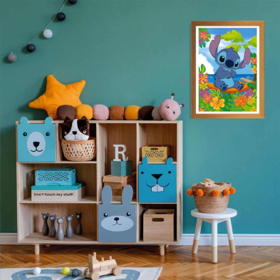 imagen 2 de puzle stitch disney 104 piezas clementoni