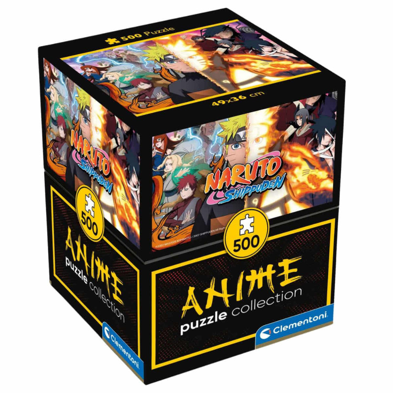 Imagen puzzle cube naruto de 500 piezas clemen