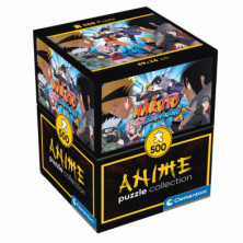 Imagen puzzle cube anime naruto de 500 piezas clemen