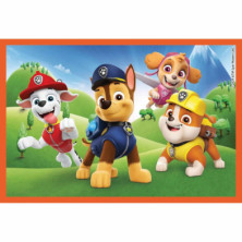 imagen 1 de puzle cubos paw patrol 6 piezas clementoni