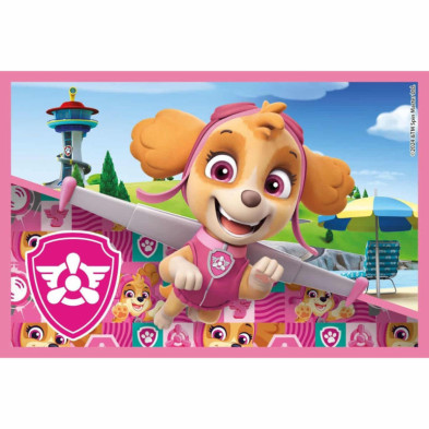 imagen 5 de puzle cubos paw patrol 6 piezas clementoni