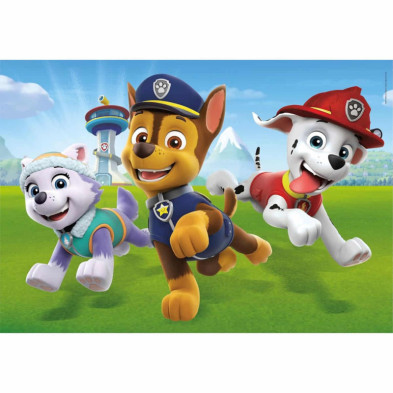 imagen 2 de puzle paw patrol 2x20 piezas clementoni