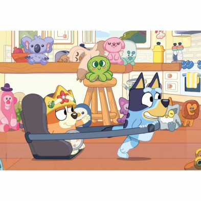 imagen 1 de puzle bluey 2x60 piezas clementoni