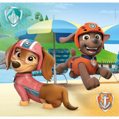 imagen 3 de puzle paw patrol 3x48 piezas clementoni