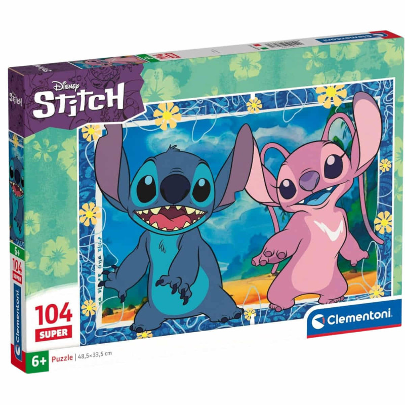 Imagen puzle stitch 104 piezas clementoni