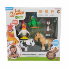 Imagen pack 5 super figuras la granja de zenon