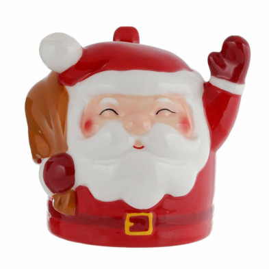Imagen tazón de ceramica 3d papá noel