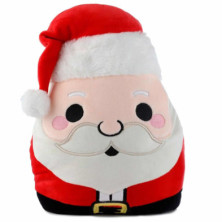 COJÍN DE PELUCHE REVERSIBLE PAPÁ NOEL