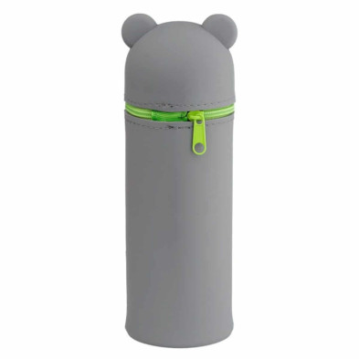 imagen 2 de estuche de silicona con cremallera koala