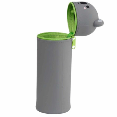 imagen 4 de estuche de silicona con cremallera koala