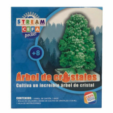 EXPERIMENTOS CIENCIA DE BOLSILLO ARBOL DE CRISTALES
