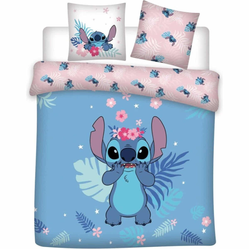 Imagen funda nordica algodón lilo stitch