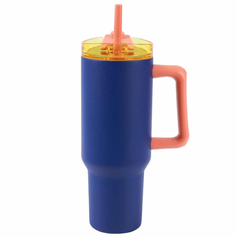 Imagen taza de viaje 1200ml azul