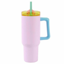 TAZA DE VIAJE 1200ML ROSA